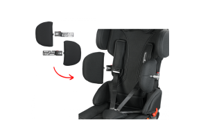 Боковые поддержки, широкие, откидные