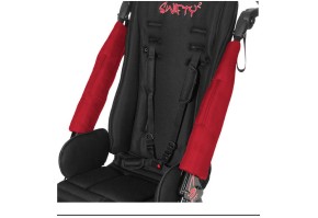 Накладки на раму, красные