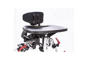 Черный литой столик 28х48 см PA5712