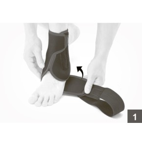 3) Пристегните ремень atfl в нужном направлении