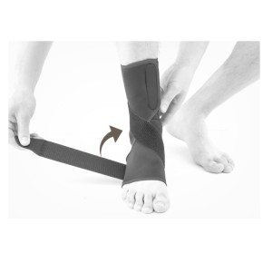 4) Закрепите восьмеричные ремни в указанном направлении