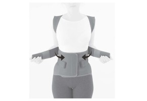 4)	Установите нужное сжатие подтяжек и закрепите его спереди