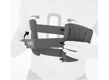 3) Застегните ремень (3)