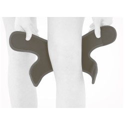 1) Прикрепите ортез к ноге