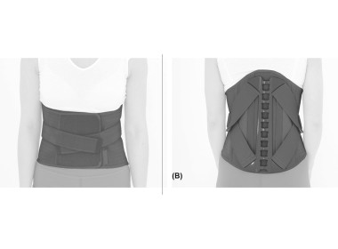 6) Готовое изделие со стабилизатором позвоночника