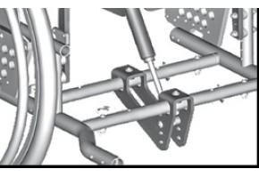 Регулировка угла наклона спинки с помощью газлифта 6180 