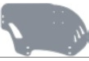 Защитные бок. элементы с направляющими бедра 4528 (2 шт) 