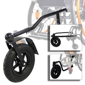 Дополнительное колесо для неровных дорог