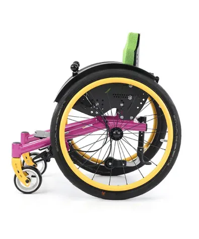 Детское инвалидное кресло-коляска активного типа с ручным приводом Sorg Mio Carbon